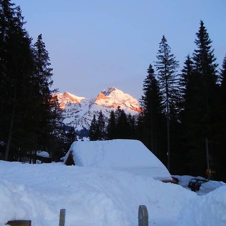 Restaurant Hotel Schermtanne Adelboden Exterior photo