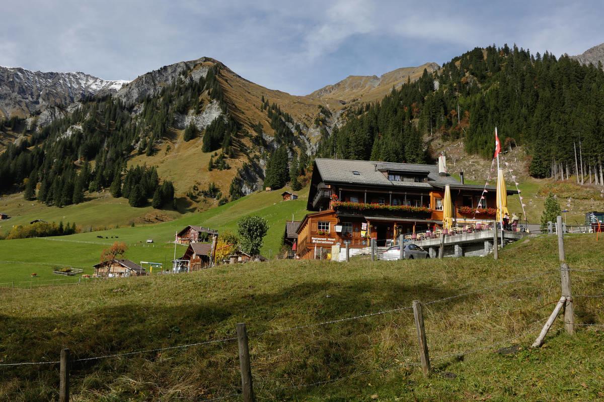 Restaurant Hotel Schermtanne Adelboden Exterior photo
