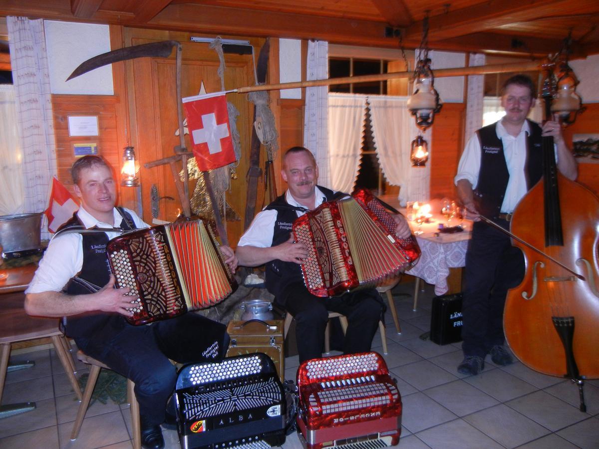 Restaurant Hotel Schermtanne Adelboden Exterior photo